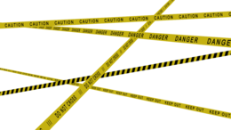 words phrases & police tape free transparent png image.