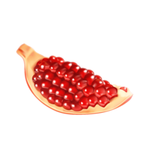 fruits & Pomegranate free transparent png image.