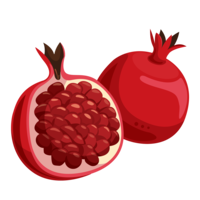 fruits & Pomegranate free transparent png image.