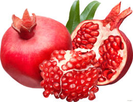 fruits & pomegranate free transparent png image.