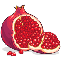 fruits & Pomegranate free transparent png image.