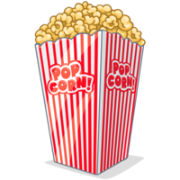 food & Popcorn free transparent png image.