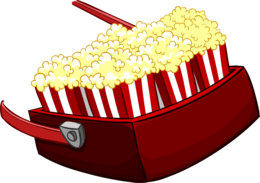 food & Popcorn free transparent png image.