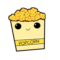 food & Popcorn free transparent png image.