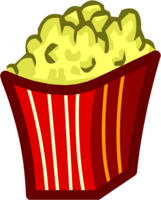 food & Popcorn free transparent png image.