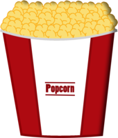 food & Popcorn free transparent png image.