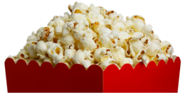 food & Popcorn free transparent png image.