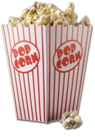 food & popcorn free transparent png image.