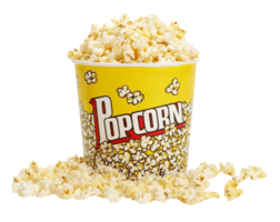 food & popcorn free transparent png image.