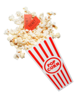 food & popcorn free transparent png image.