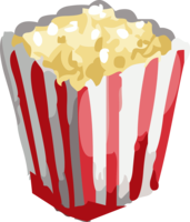 food & popcorn free transparent png image.