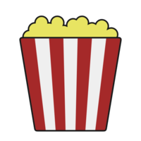 food & popcorn free transparent png image.