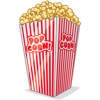 food & popcorn free transparent png image.