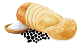 food & Potato chips free transparent png image.