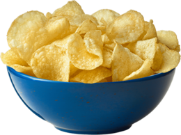 food & potato chips free transparent png image.