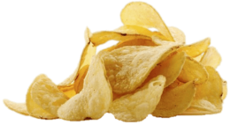 food & potato chips free transparent png image.