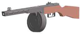 weapons & PPSh 41 free transparent png image.