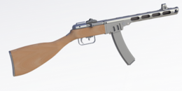 weapons & PPSh 41 free transparent png image.