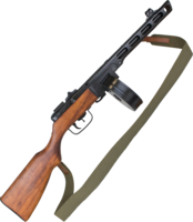 weapons & PPSh 41 free transparent png image.