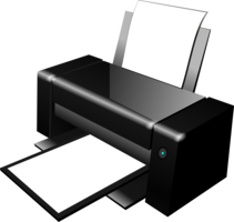 electronics & Printer free transparent png image.