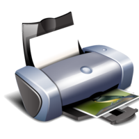 electronics & printer free transparent png image.