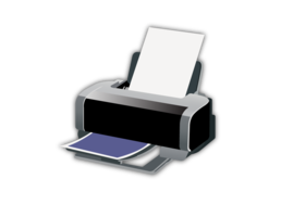 electronics & printer free transparent png image.