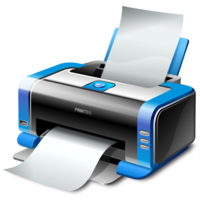 electronics & Printer free transparent png image.