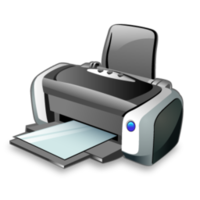 electronics & Printer free transparent png image.