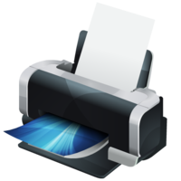 electronics & printer free transparent png image.