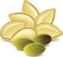 fruits & Pumpkin seeds free transparent png image.