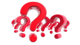 alphabet & Question mark free transparent png image.