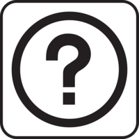 alphabet & question mark free transparent png image.