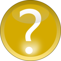 alphabet & Question mark free transparent png image.