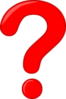 alphabet & Question mark free transparent png image.