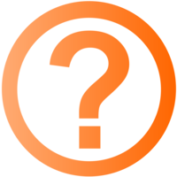 alphabet & Question mark free transparent png image.