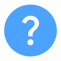 alphabet & Question mark free transparent png image.