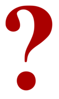 alphabet & Question mark free transparent png image.