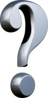 alphabet & Question mark free transparent png image.