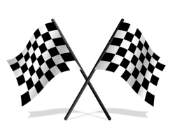 cars & Racing flag free transparent png image.