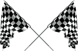 cars & Racing flag free transparent png image.