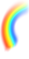 nature & Rainbow free transparent png image.