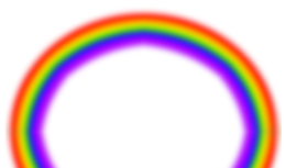 nature & Rainbow free transparent png image.