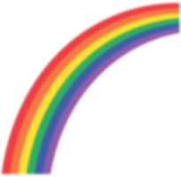 nature & rainbow free transparent png image.