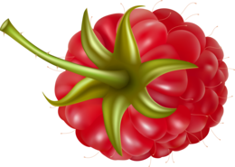 fruits & raspberry free transparent png image.