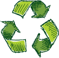 logos & recycle free transparent png image.