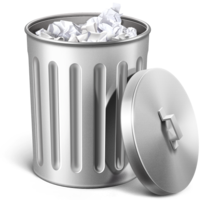 objects & Recycle bin free transparent png image.