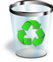 objects & Recycle bin free transparent png image.