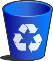 objects & Recycle bin free transparent png image.