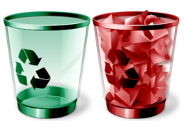 objects & Recycle bin free transparent png image.