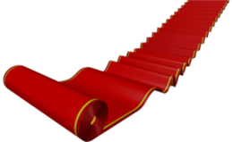 furniture & Red carpet free transparent png image.